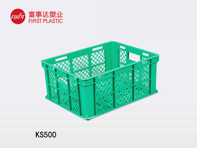 KS500網(wǎng)孔塑料周轉(zhuǎn)箱